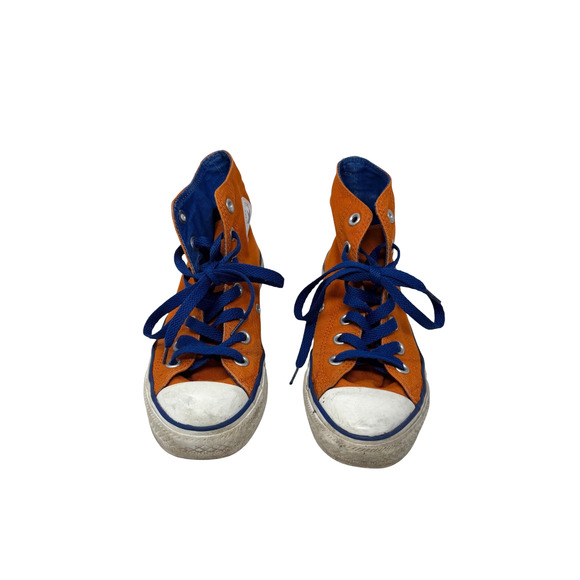 UF Gators University Florida Women's Converse Blue & Orange High Top Shoes sz 5 - Picture 3 of 7
